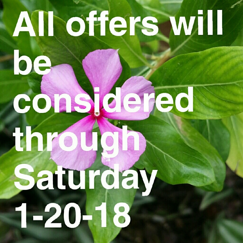 All Offers Considered!